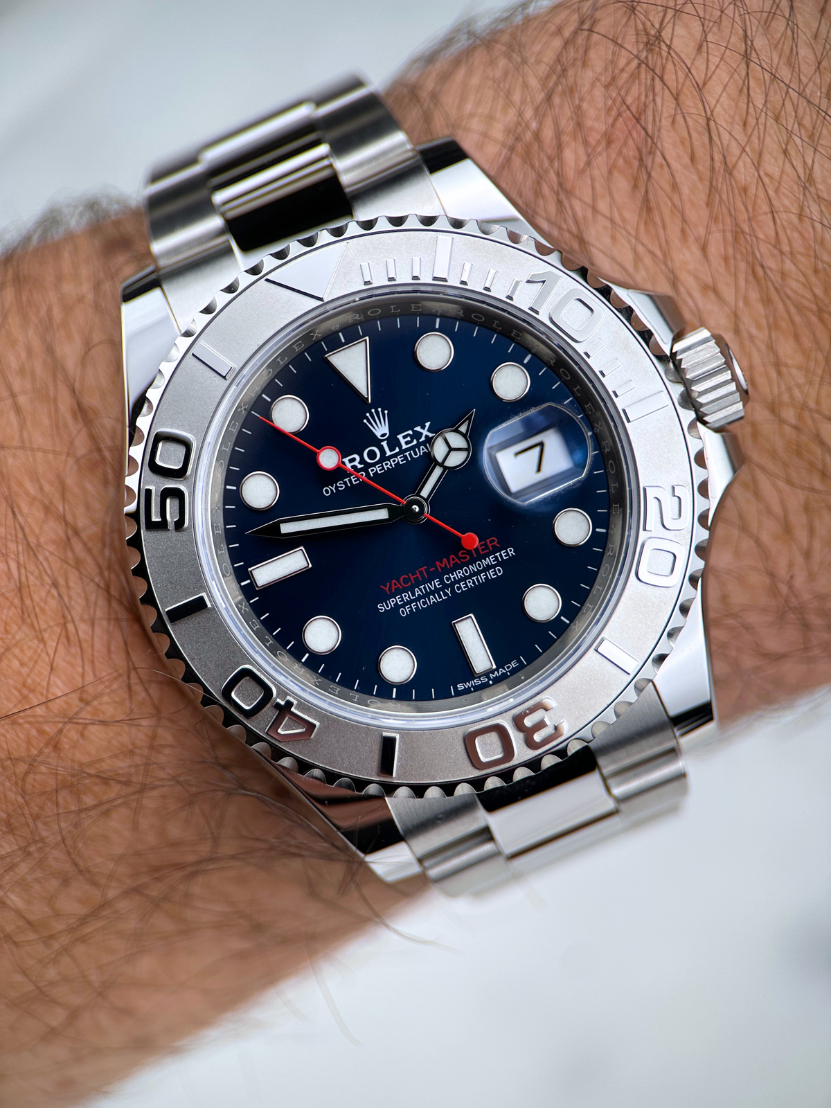 Rolex Yachtmaster 40 Blau 116622 Fullset 2019