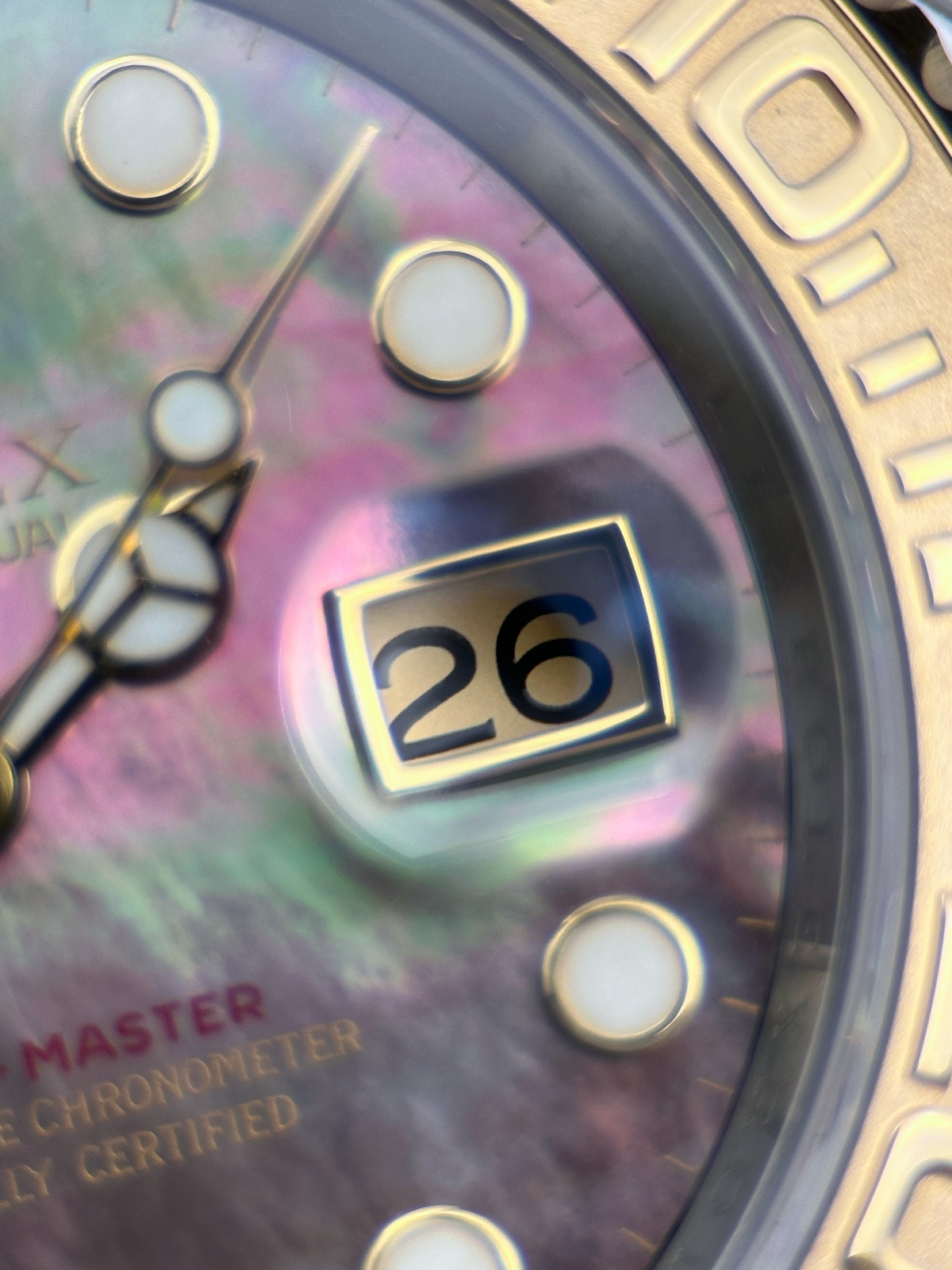 Rolex Yachtmaster I "Tahiti Perlmutt" 16623 Fullset 2013