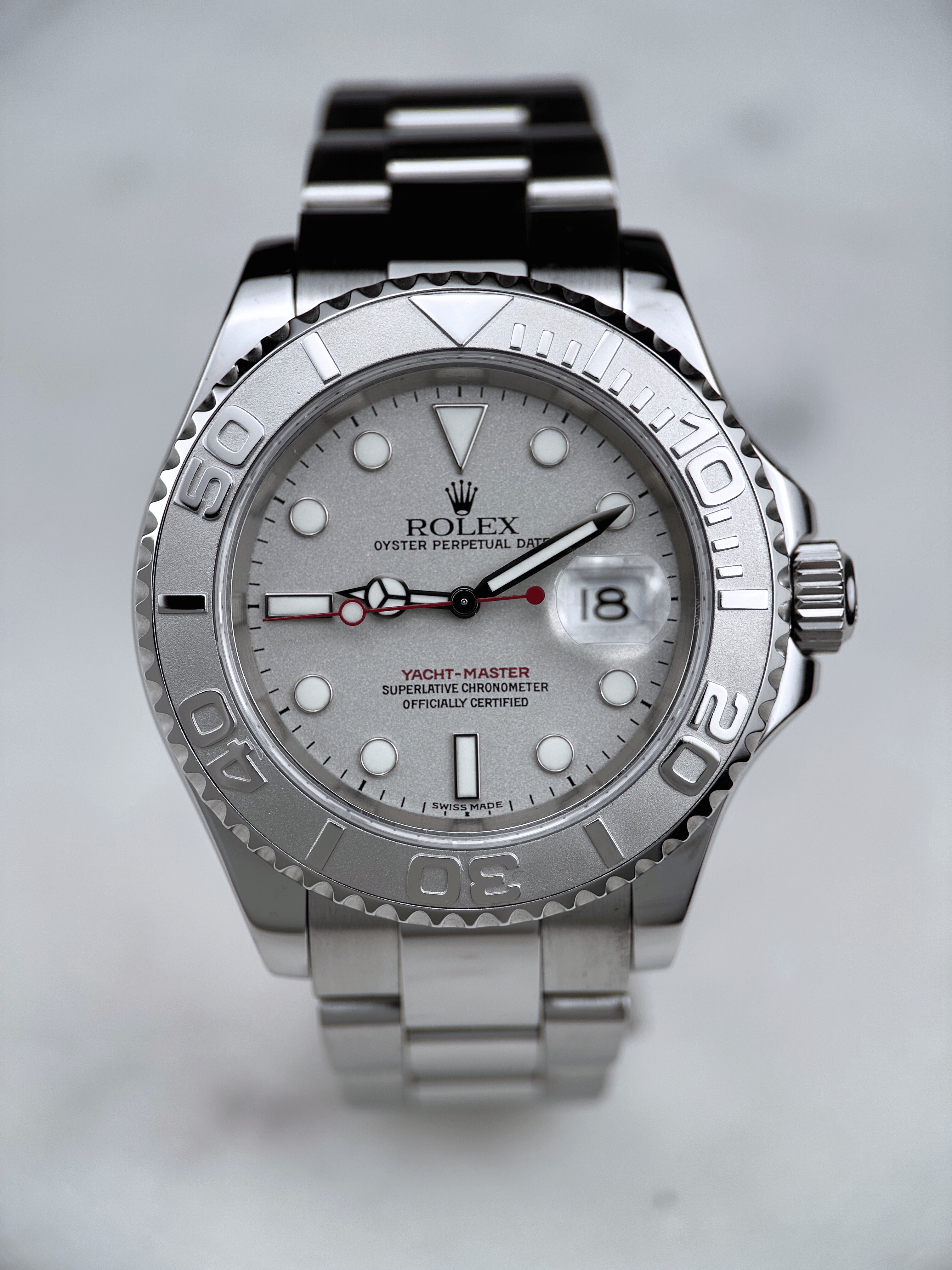Rolex Yachtmaster 40 Platin 16622 Y-Serie 2002