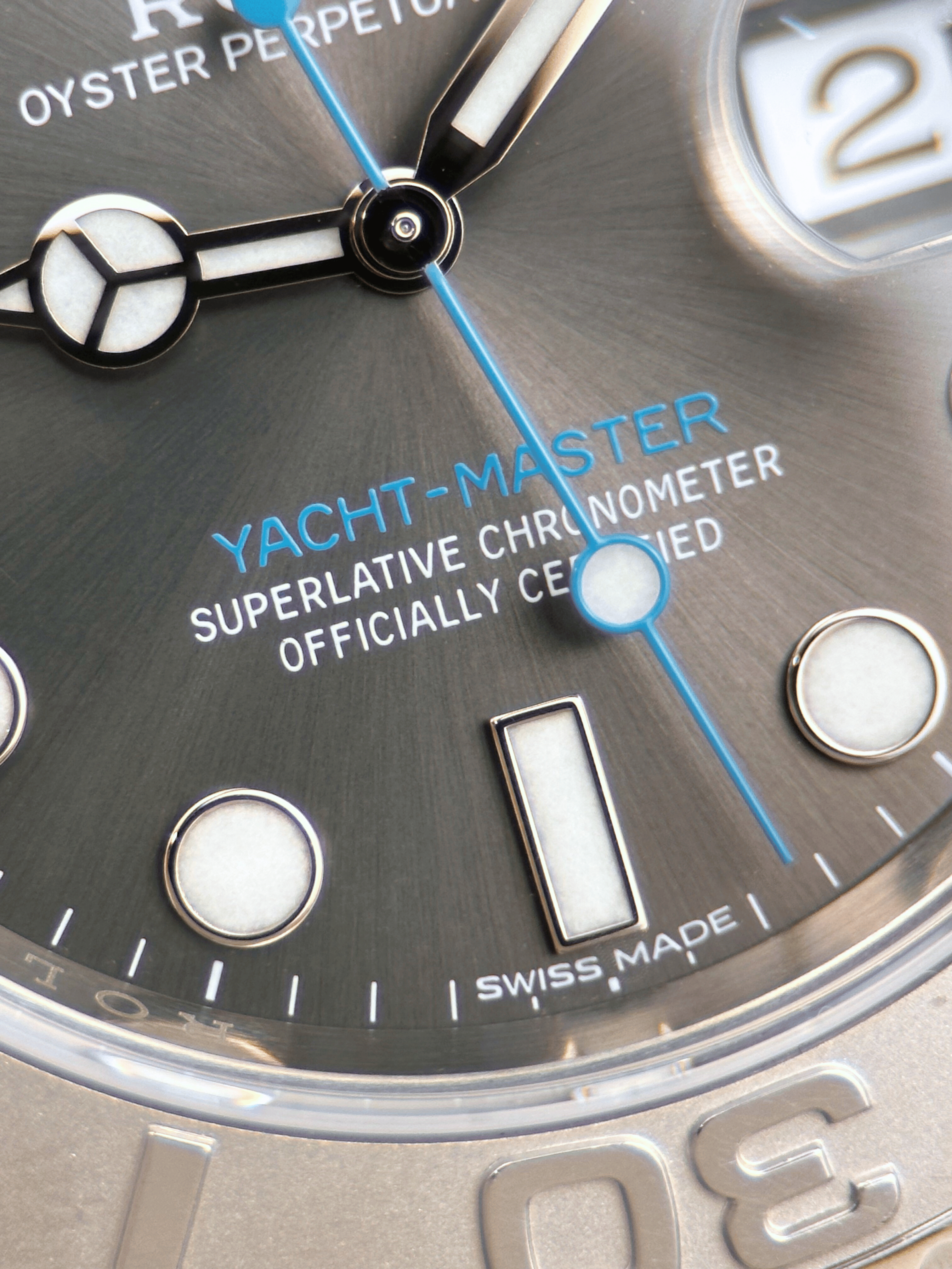 Rolex Yachtmaster Rhodium 116622 Fullset 2016 LC100