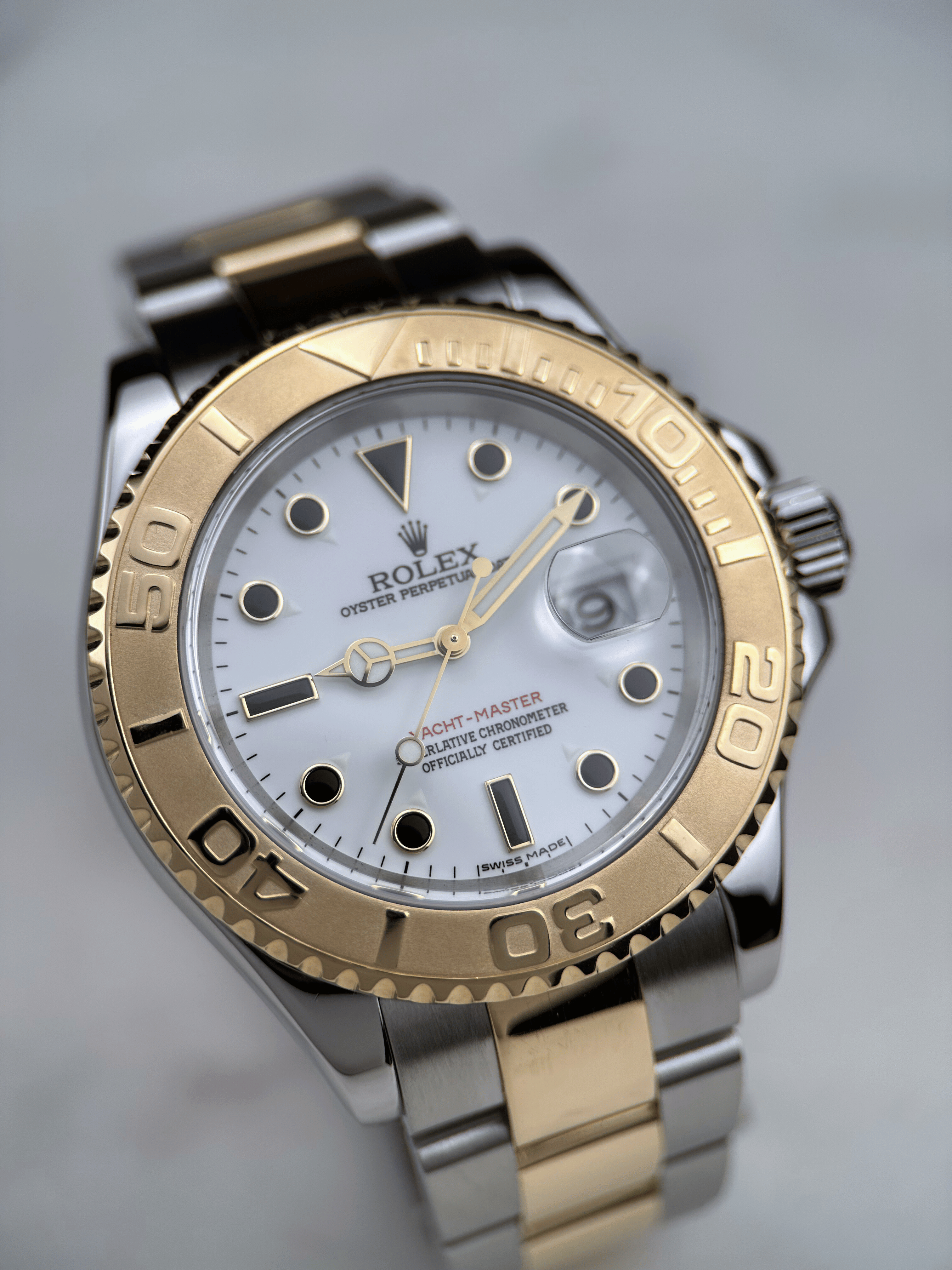 Rolex Yachtmaster 40 Weiß 16623 Fullset 2006