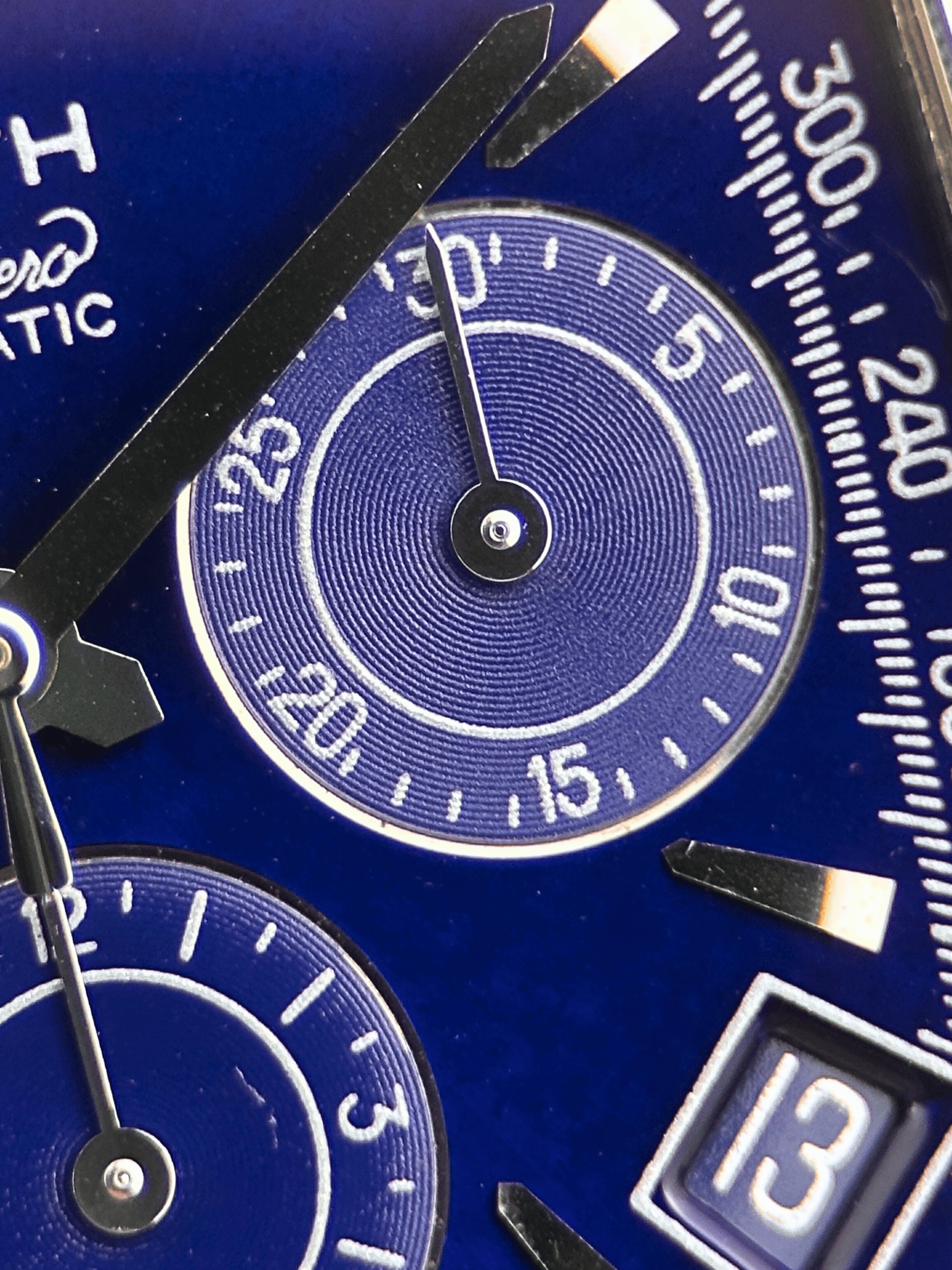 Zenith El Primero Chronograph Blau 90/01 0420400